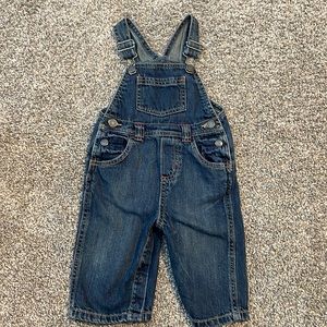 Boys 6-12 months Old Navy jean overalls